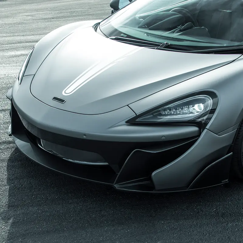 Mclaren 570S Vx Aero Front Bumper W/ Front Splitter By Vorsteiner 1