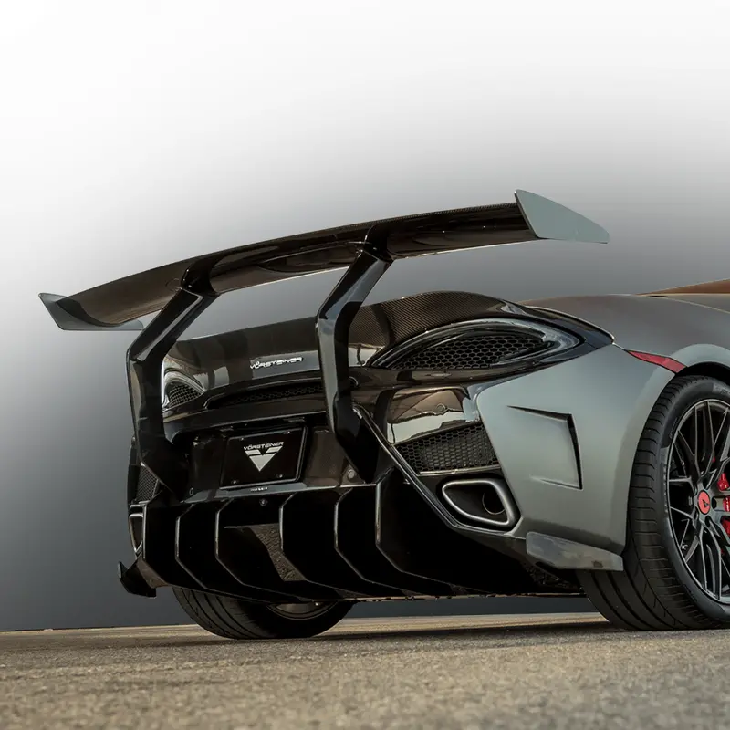 Mclaren 570S Vx Aero Rear Bumper W/ Rear Diffuser 1