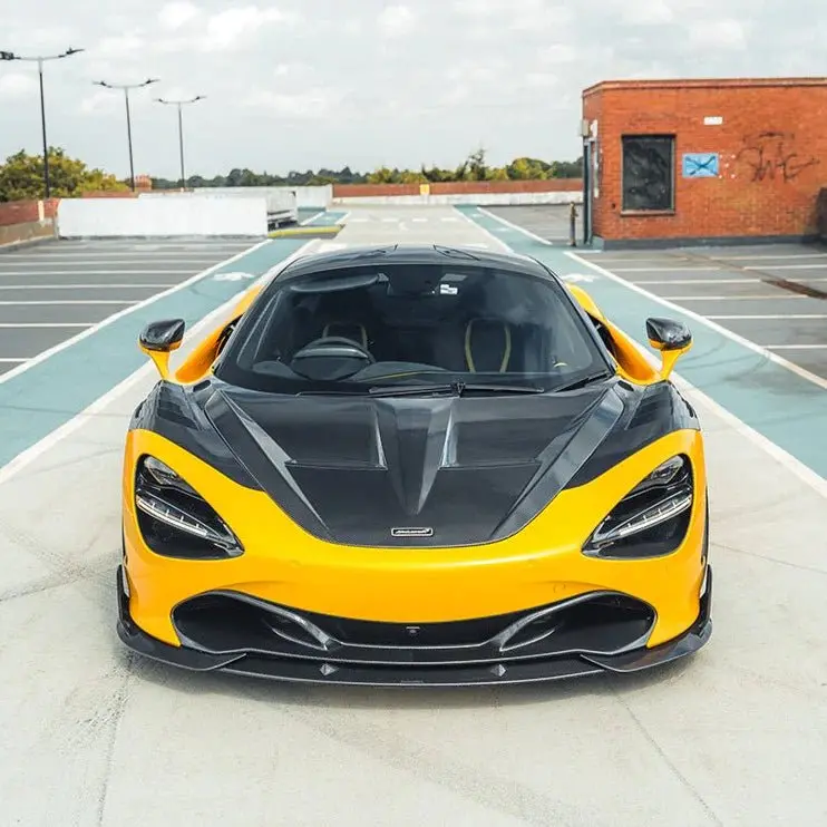 Mclaren 720S Carbon Fibre Front Splitter 2