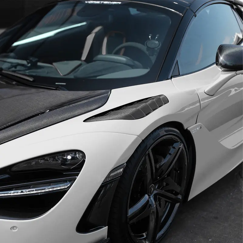 Mclaren 720S Spyder Silverstone Edition Aero Front Fenders W/ Integrated Vents By Vorsteiner 1