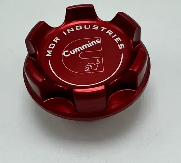 Mdr Industries Billet Oil Cap 1998.5+ Dodge Cummins 24V Engines 1