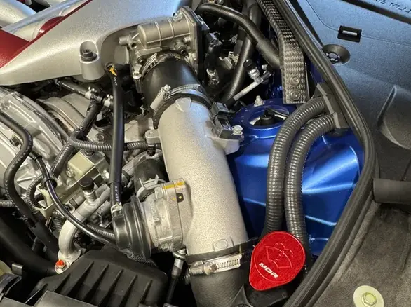 Mdr Industries Billet Windshield Washer Reservoir Covers Nissan Gtr (R35) 1