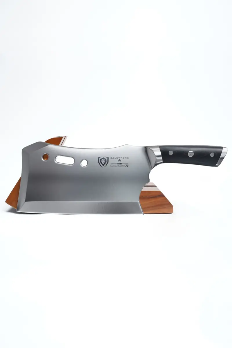 Meat Cleaver 9" With Stand | Obliterator | Gladiator Series | R | Nsf Certified | Dalstrong © 1
