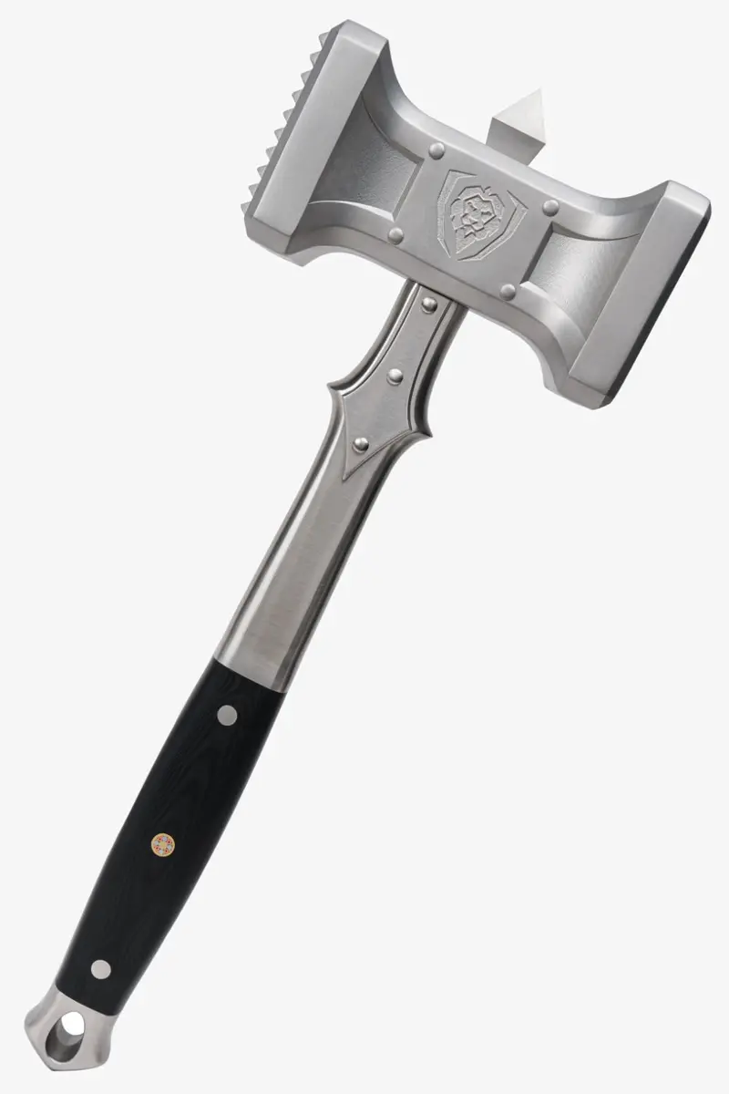 Meat Tenderizer 15" | Dual Sided, Heavy Duty & Extra-Large Hammer | Dalstrong © 1