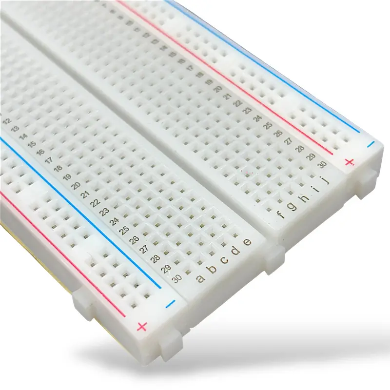 Medium Size Breadboard Solderless 400 Tie Points – Prototype Board For Electronics 2