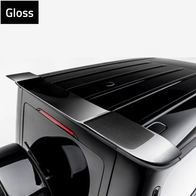 Mercedes Benz G63 Amg W463 Glossy Rear Roof Spoiler By Vorsteiner 1