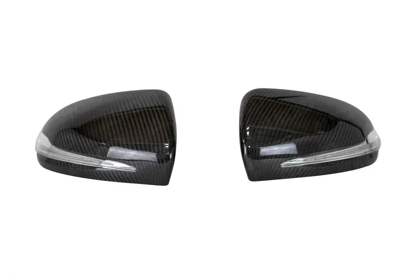 Mercedes C Class & C63 W205 Pre-Preg Carbon Fibre Mirror Covers By Form (2014-2021) 1