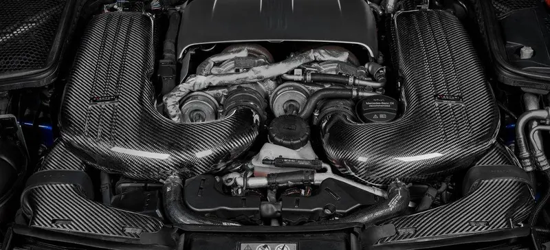 Mercedes C63 & C63s W205 C205 Eventuri Carbon Fibre Intake System 2