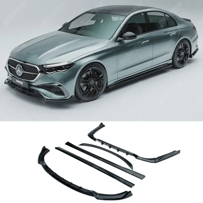 Mercedes E Class W214 2024+ Full Aero Body Kit In Gloss Black 1