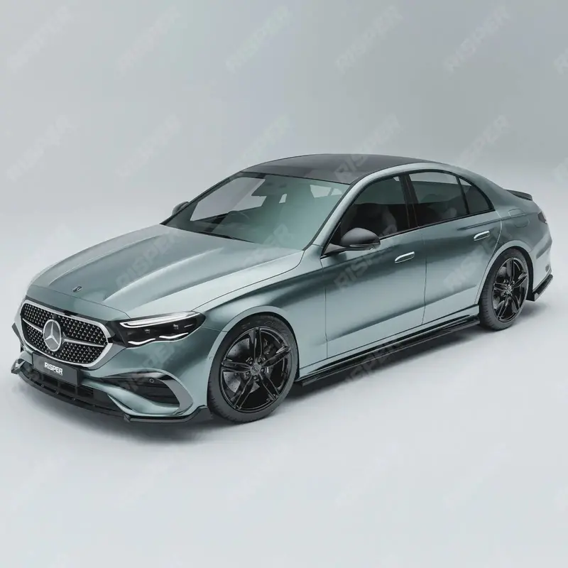 Mercedes E Class W214 2024+ Full Aero Body Kit In Gloss Black 2