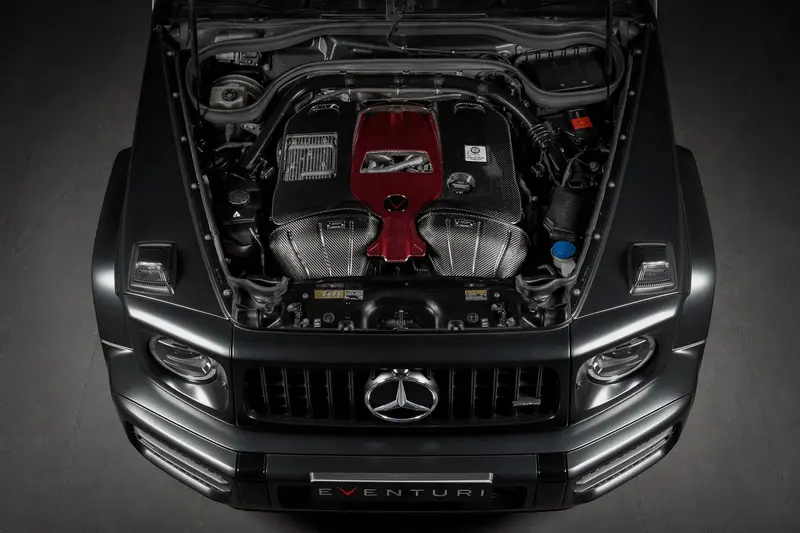 Mercedes G63 Amg W463 464 Carbon Fibre Eventuri Intake System 2