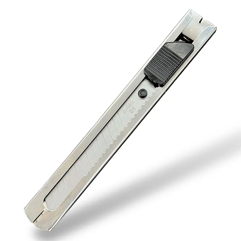Metal 18Mm Sunboard Cutter | Heavy-Duty 18Mm Paper, Cardboard & Thermocol Cutting Knife | Durable Stainless Steel Utility Cutter 1
