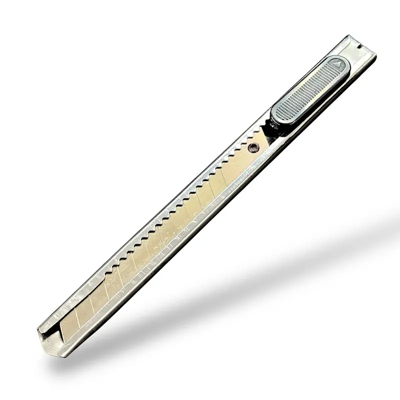 Metal 9Mm Sunboard Cutter | Heavy-Duty 9Mm Paper, Cardboard & Thermocol Cutting Knife | Durable Stainless Steel Utility Cutter 1