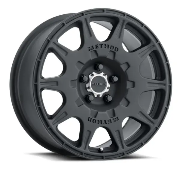 Method Mr502 Rally 17X8 +38Mm Offset 5X100 67.1Mm Cb Matte Black Wheel 1