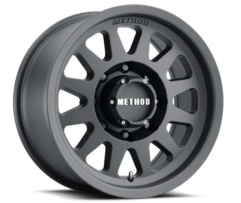Method MR704 Matte Black Alloy Wheel — 17×8.5 Inches