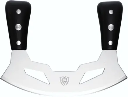 Mezzaluna Knife 8.5" | Abs Handles | Gladiator Series | Dalstrong © 2