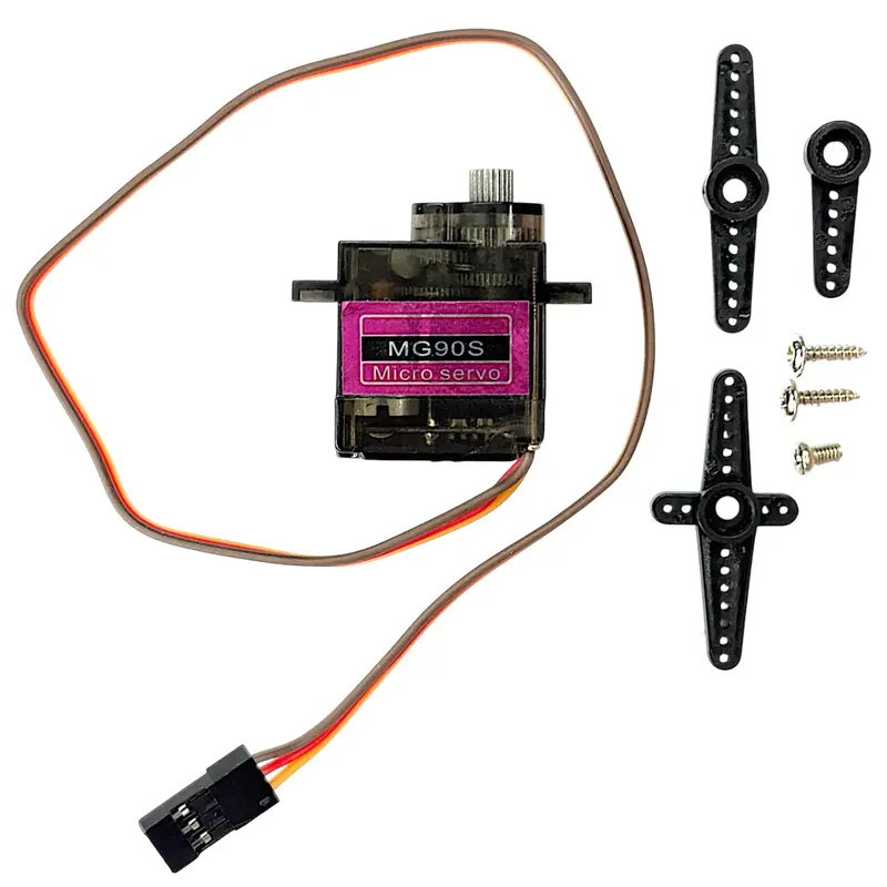 Mg90s Micro Servo Motor With Semi-Metal Gear | High Torque Servo For Arduino, Rc & Robotics Projects 1