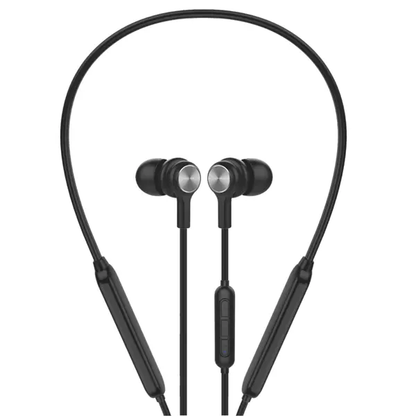 Microlab Bolt200 Premium Wireless Neckband Earphones With Bluetooth Technology, Built-In Microphone And Ipx5 Waterproof And Sweat Resistance - Black Colour 1