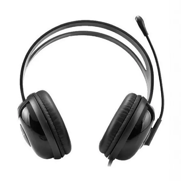 Microlab K280 Multimedia Series Headset With Boom Microphone, Large Earpads And Maximum Input Power Of 50Mw - Black Colour 1