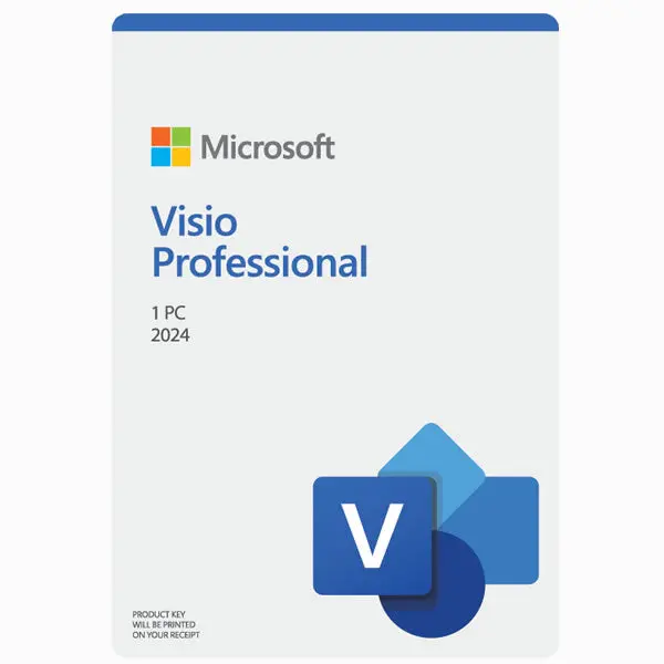 Microsoft Visio Pro 2024 Lifetime 1-User 1