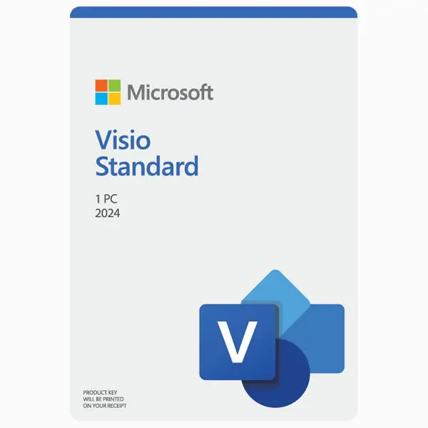 Microsoft Visio Standard 2024 Lifetime 1-User 1