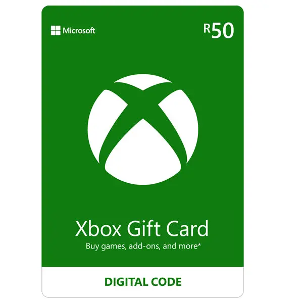 Microsoft Xbox 50 Zar Esd 1