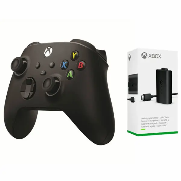 Microsoft Xbox Series Wireless Controller Carbon With Play & Charge Kit 1