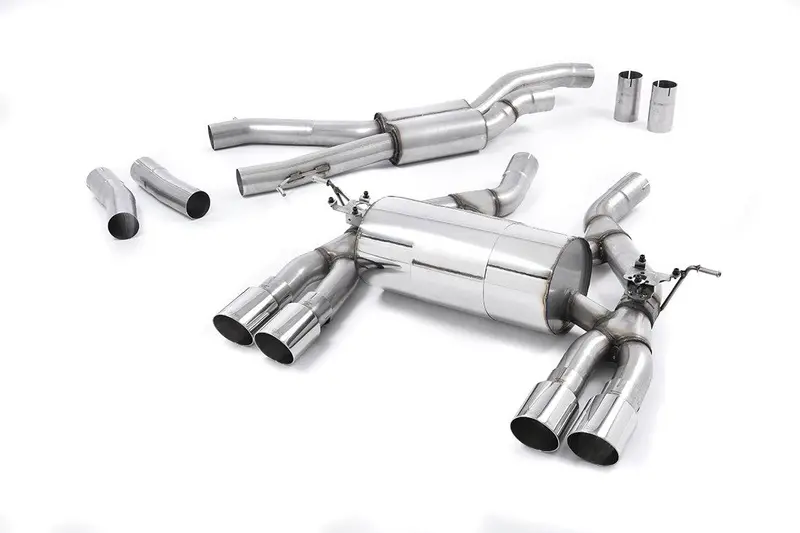 Milltek Full Equal-Length & Cat-Back Exhaust for BMW M3 F80 & M4 F82 (Non-OPF, 2014–2018)