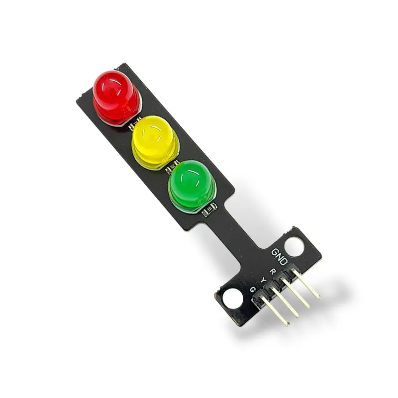 Mini Led Traffic Light 5V Dc | Red Yellow Green Signal Module For Arduino, Robotics & Diy Projects 1