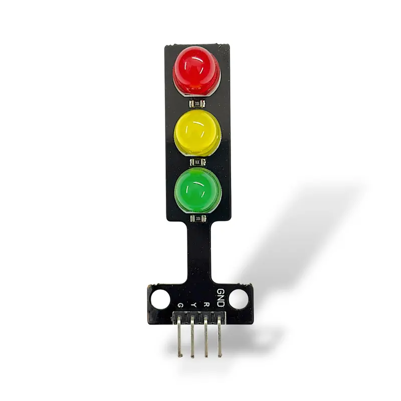 Mini Led Traffic Light 5V Dc | Red Yellow Green Signal Module For Arduino, Robotics & Diy Projects 2