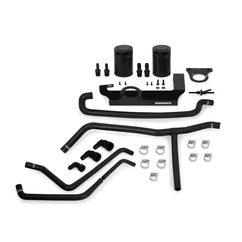 Mishimoto Baffled Oil Catch Can System 2016+ Chevrolet Camaro 2.0T 1