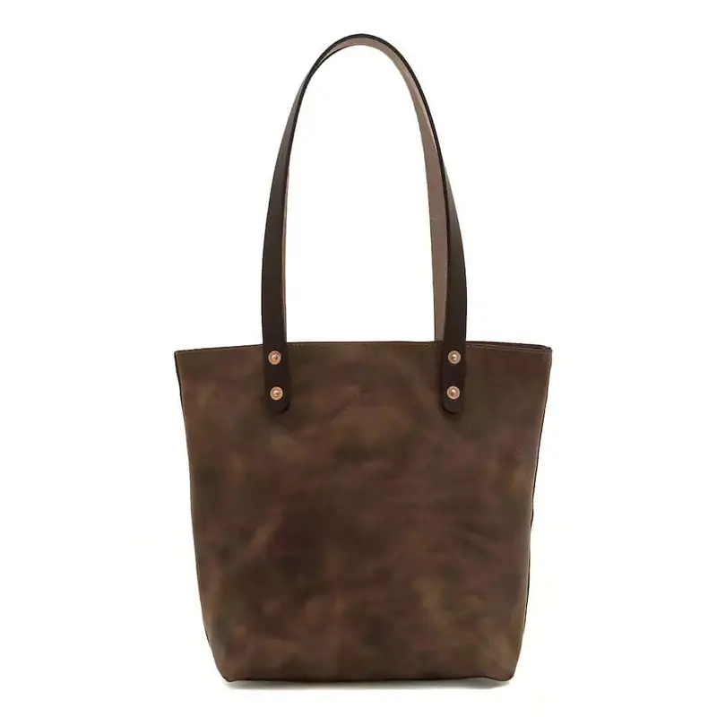 Mission Mercantile Leather Goods - Eden Medium Classic Leather Tote Bag 1