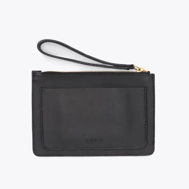 Mission Mercantile Leather Goods - Nisolo Leather Go-To Wristlet Clutch 1