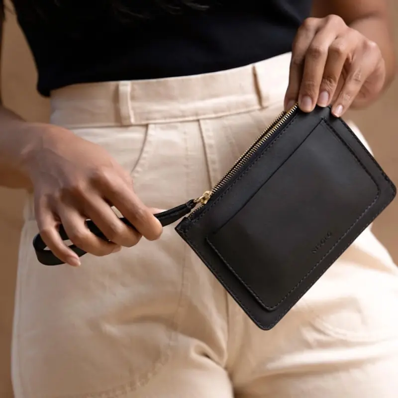 Mission Mercantile Leather Goods - Nisolo Leather Go-To Wristlet Clutch 2