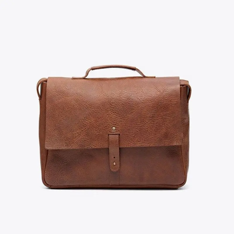 Mission Mercantile Leather Goods - Nisolo Loreto Leather Messenger Bag 1