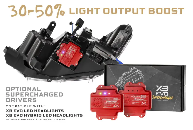 Morimoto 2016-2023 Toyota Tacoma Xb Evo Hybrid Led Headlights 2