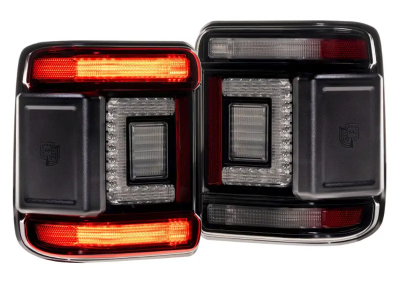 Morimoto 2018+ Jeep Wrangler Jl Xb Led Low Profile Tail Lights 1