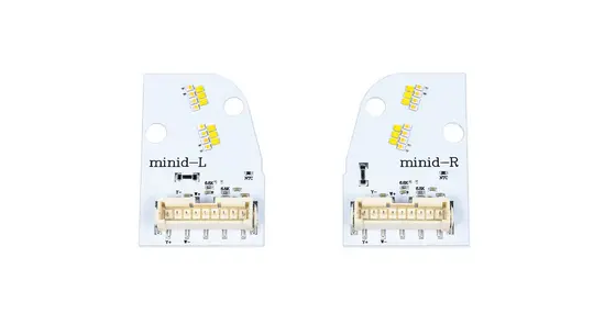 Motorsport+ F5x Mini Cooper Race Style Yellow Drl Led Module Set 2