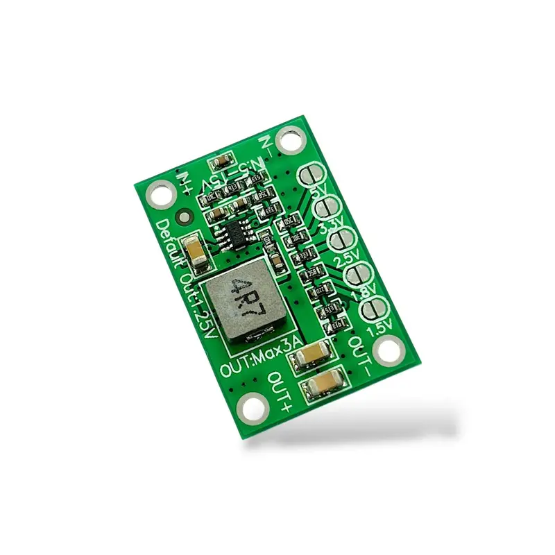 Mp1495 3A Dc To Dc Step Down Buck Converter | 3A Adjustable Voltage Module | High-Efficiency Mini Power Supply Module For Arduino, Diy & Robotics 1