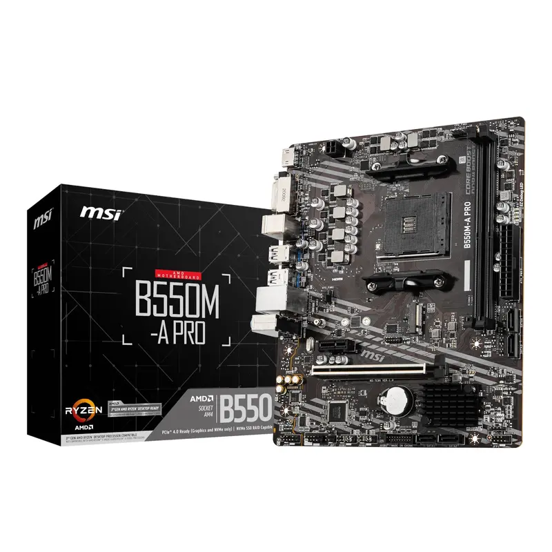 Msi B550m-A Pro Am4 M-Atx Motherboard 1
