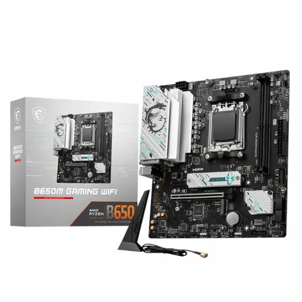 Msi B650m Gaming Wifi Amd Am5 Matx Gaming Motherboard 1