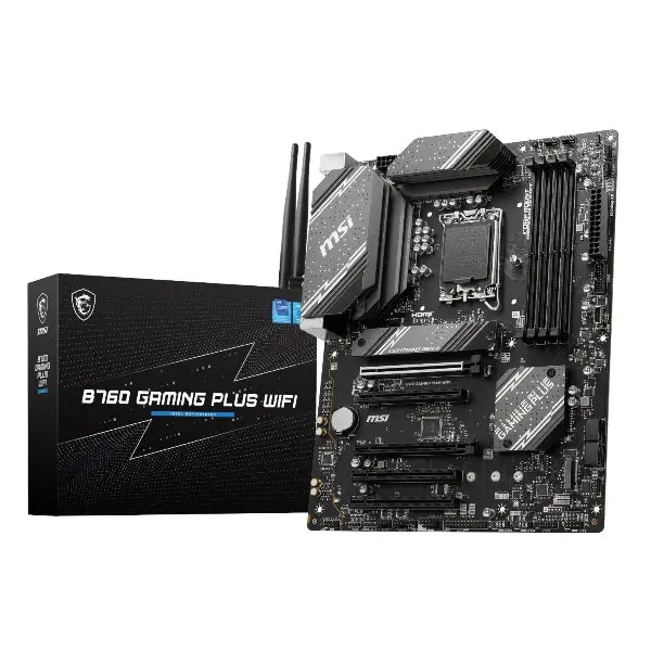 Msi B760 Gaming Plus Wifi Ddr5 Lga1700 Atx Motherboard 1