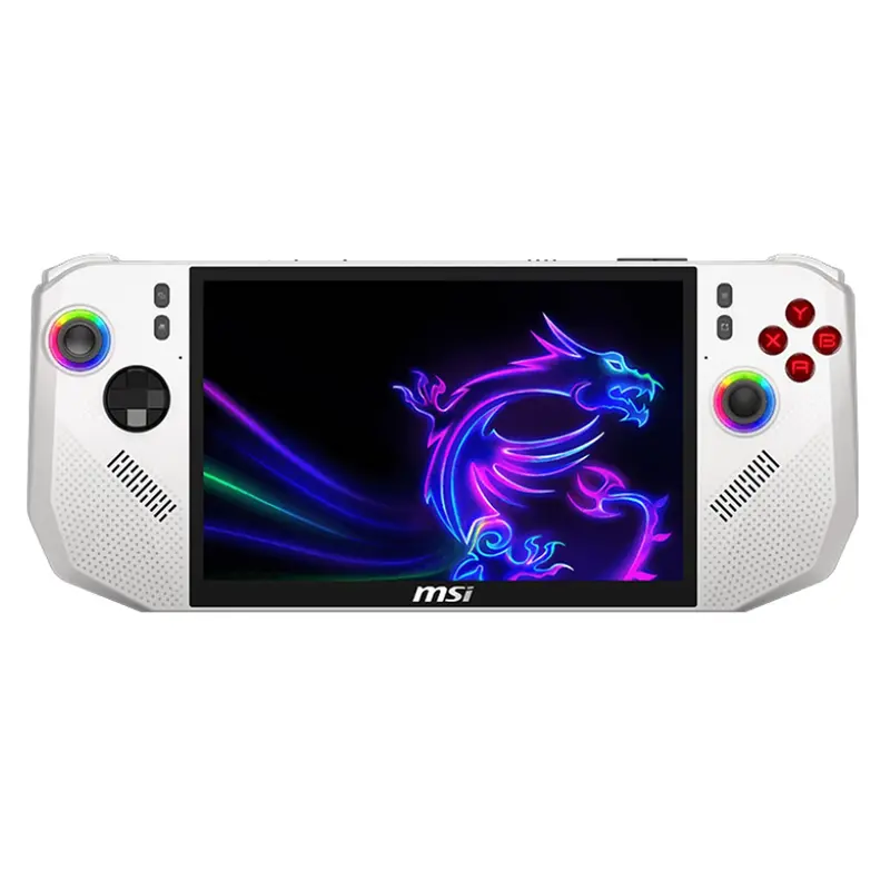 Msi Claw A8 Grip And Game | 8" Fhd Touch 120Hz | Amd Ryzen Z2 Extreme | 24Gb Ram | 1Tb Ssd Gaming Handheld - Polar Tempest 2