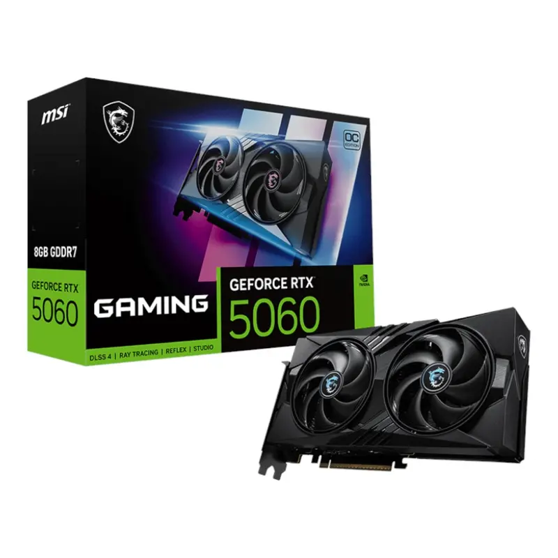 Msi Geforce Rtx 5060 8Gb Gaming Oc Graphics Card 1