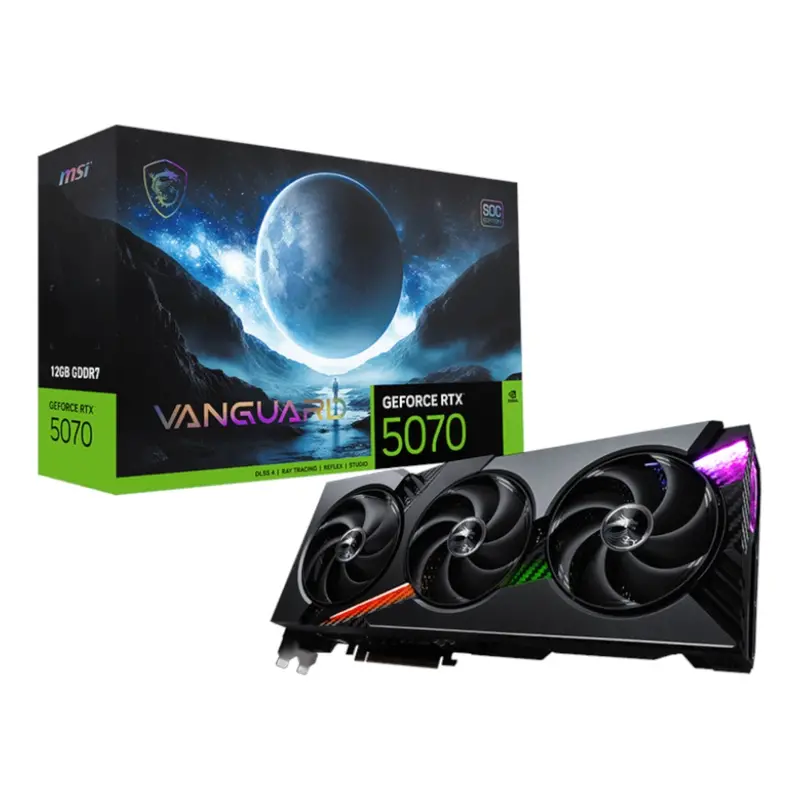 Msi Geforce Rtx 5070 Vanguard Soc 12Gb Graphics Card 1