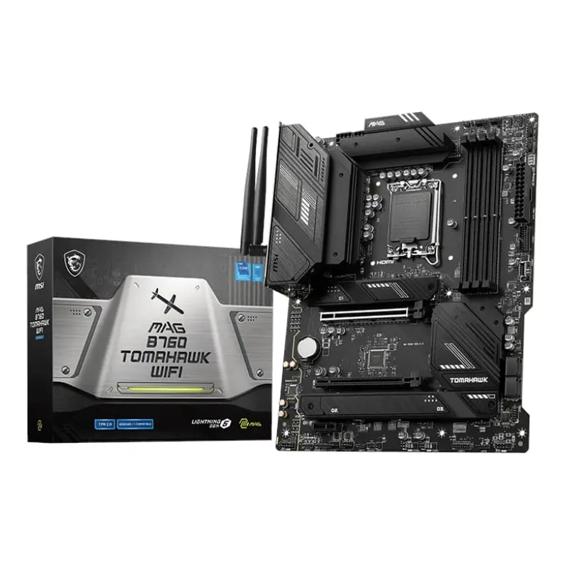 Msi Mag B760 Tomahawk Wifi Ddr5 Intel Lga1700 Atx Gaming Motherboard 1