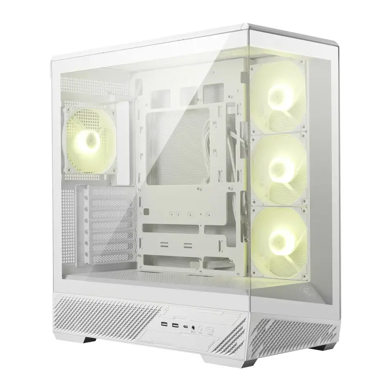 Msi Mag Pano 130R Pz Atx Gaming Chassis - White 1