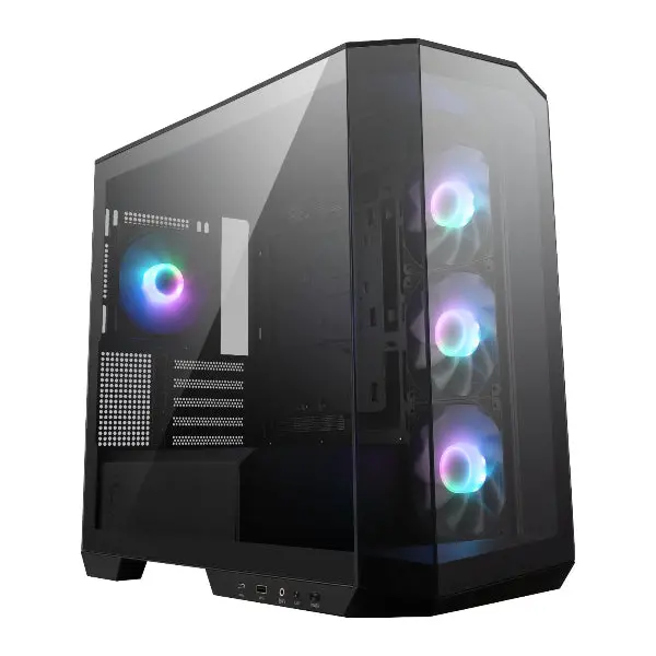 Msi Mag Pano M100r Pz M-Atx Argb Gaming Chassis - Black 1