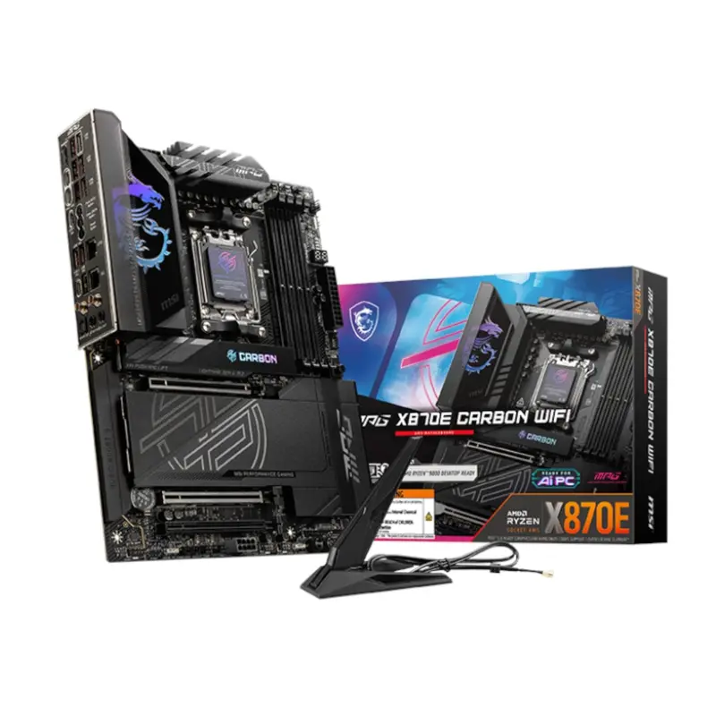 Msi Mag X870e Carbon Wifi Atx Motherboard 1