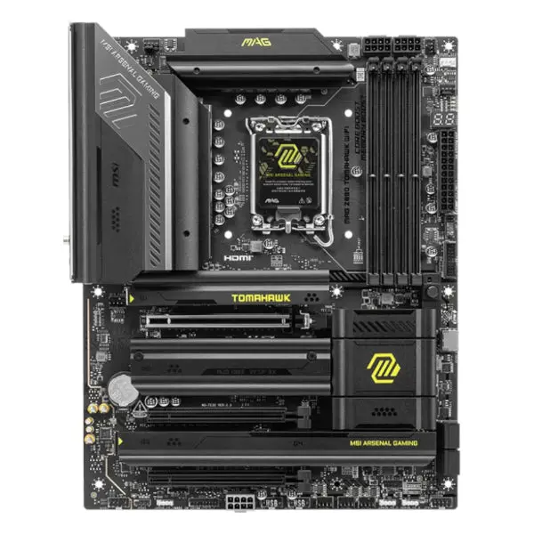 Msi Mag Z890 Tomahawk Wifi Intel Lga1851 Atx Gaming Motherboard 2